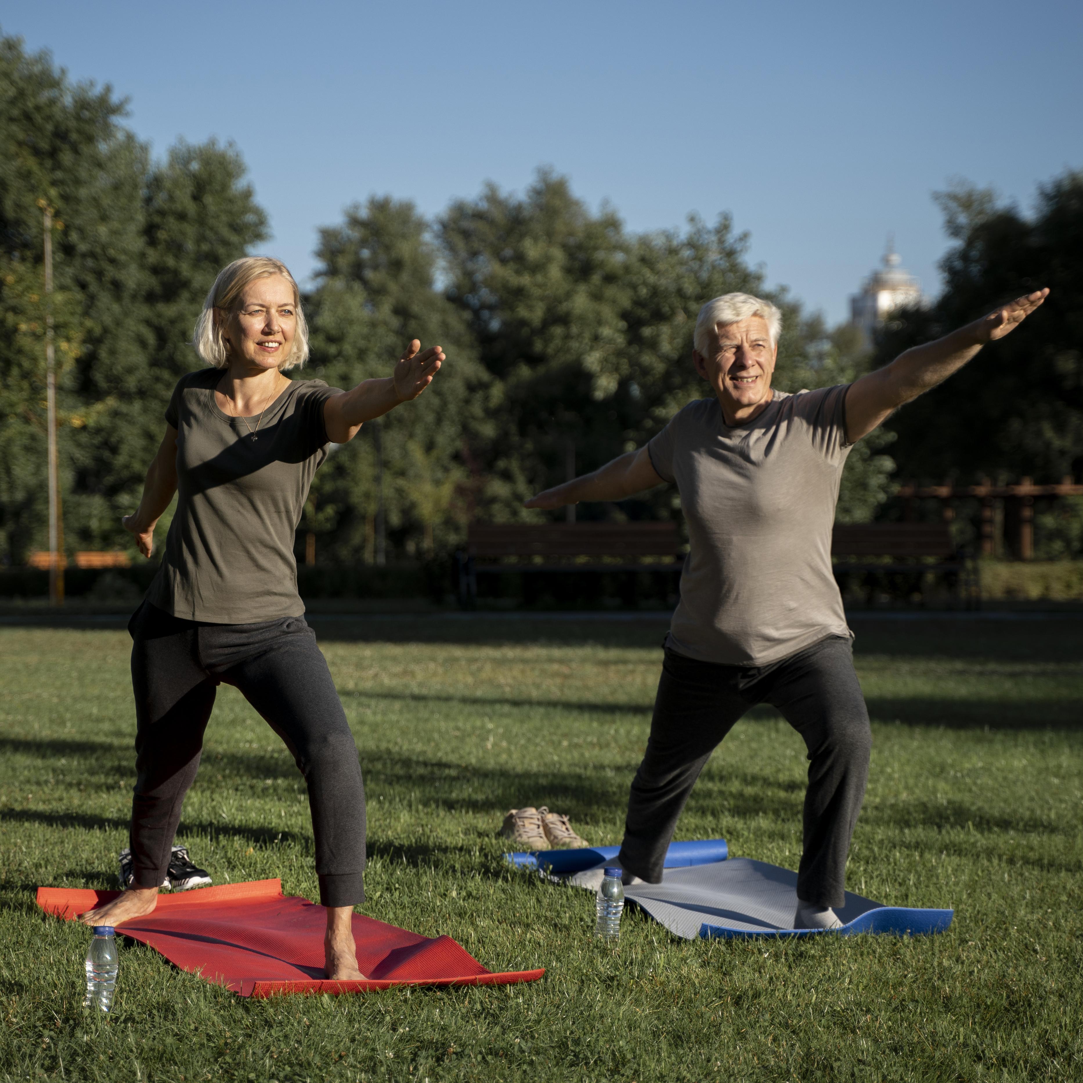 Umiarkowana aktywność fizyczna jest wskazana dla seniorów