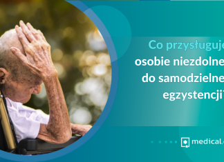 opieka nad osobą niezdolną do samodzielnej egzystencji