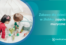 Zabawy dla dzieci w żłobku: zajęcia muzyczne