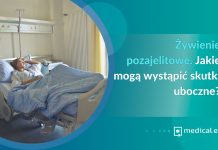 zywienie pozajelitowe jakie moga wystapic skutki uboczne