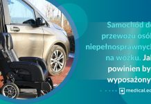 samochód do przewozu osób niepełnosprawnych na wózku jak powinien być wyposażony