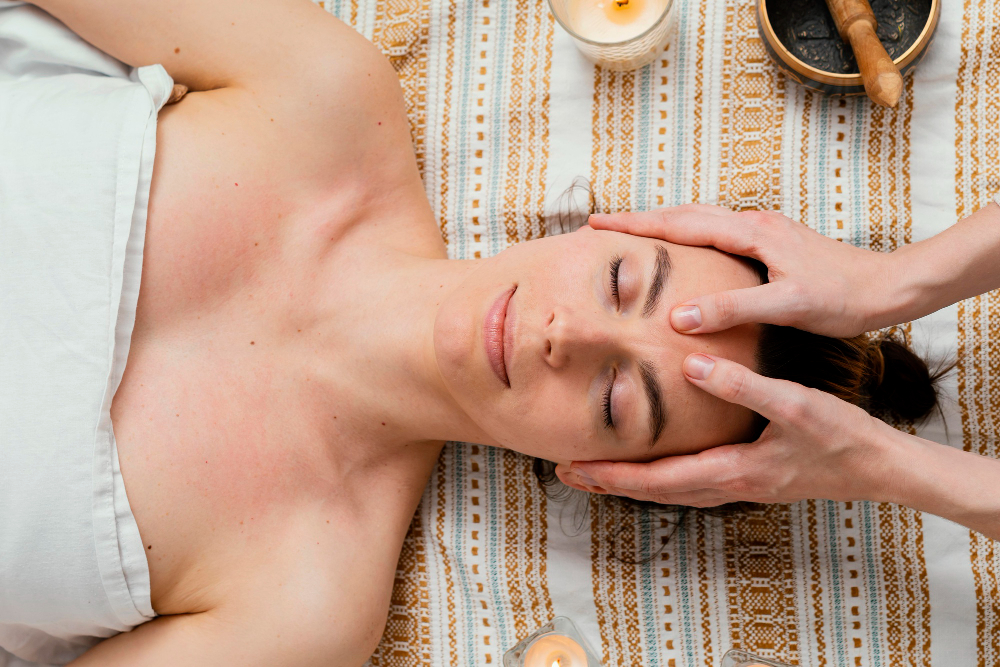 ajurwedyjski masaż głowy