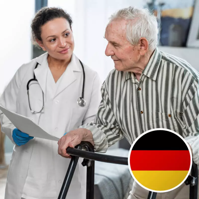 Kurs Opiekuna Medycznego z językiem niemieckim (kwalifikacje zawodowe zgodne z MEiN)